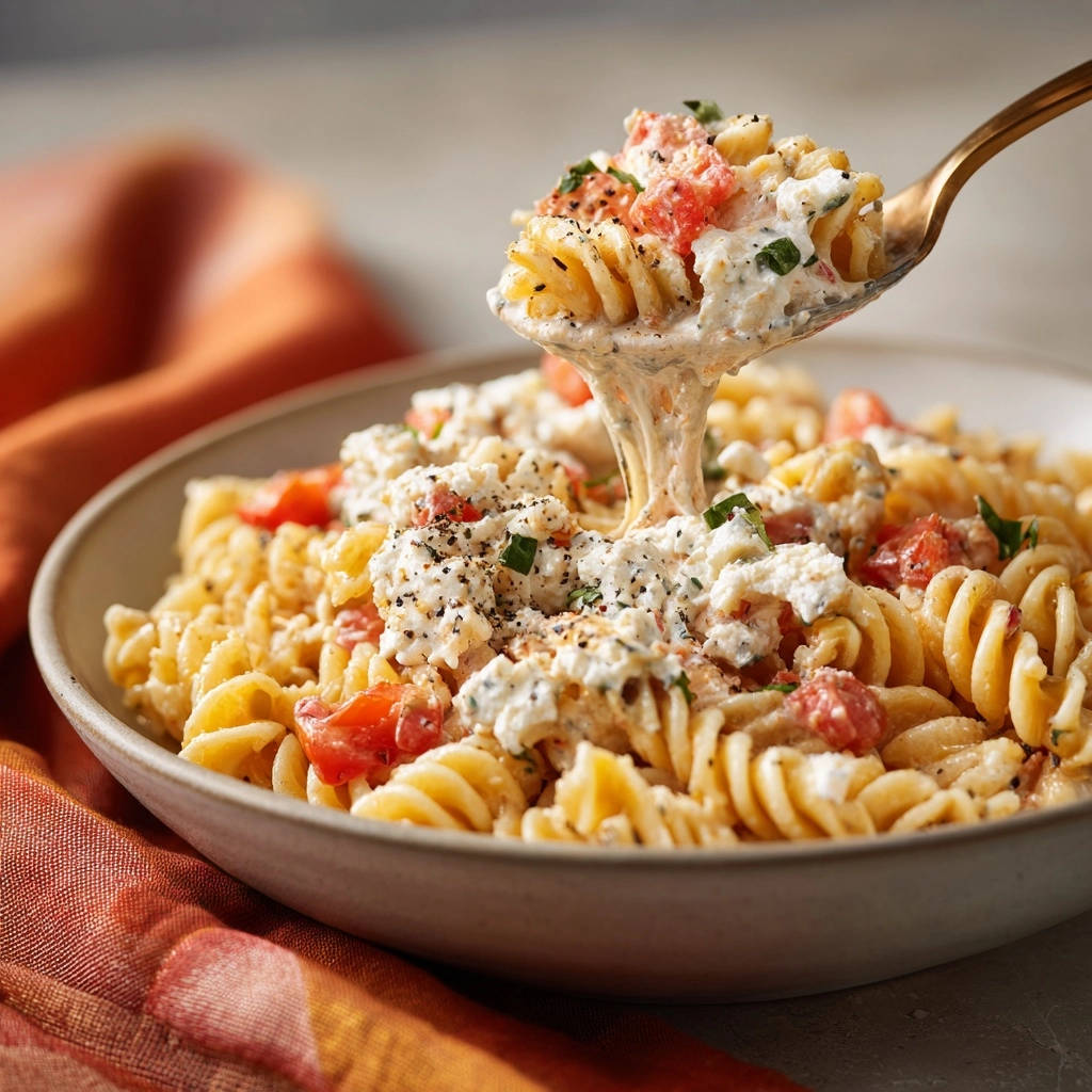 Romige Fusilli met Ricotta & Tomaten: Romig, heerlijk en altijd perfect