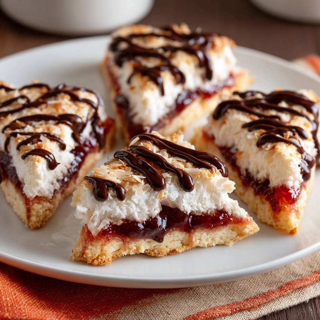 Aardbei-Kokos-Meringuerepen: Nooit meer meringue-inzinking!